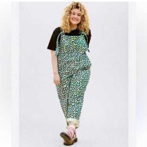 Lucy & Yak Drew Floral Print Easton Overalls - Size 26R (US)
